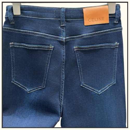 BUTTON FASTENING SKINNY STRETCH JEANS