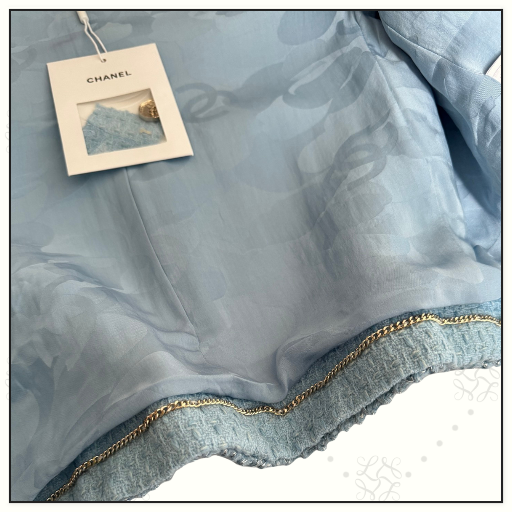 TWEED JACKET & MINI SKIRT