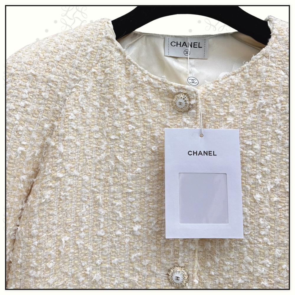 WOOL BLEND TWEED JACKET & MINI SKIRT