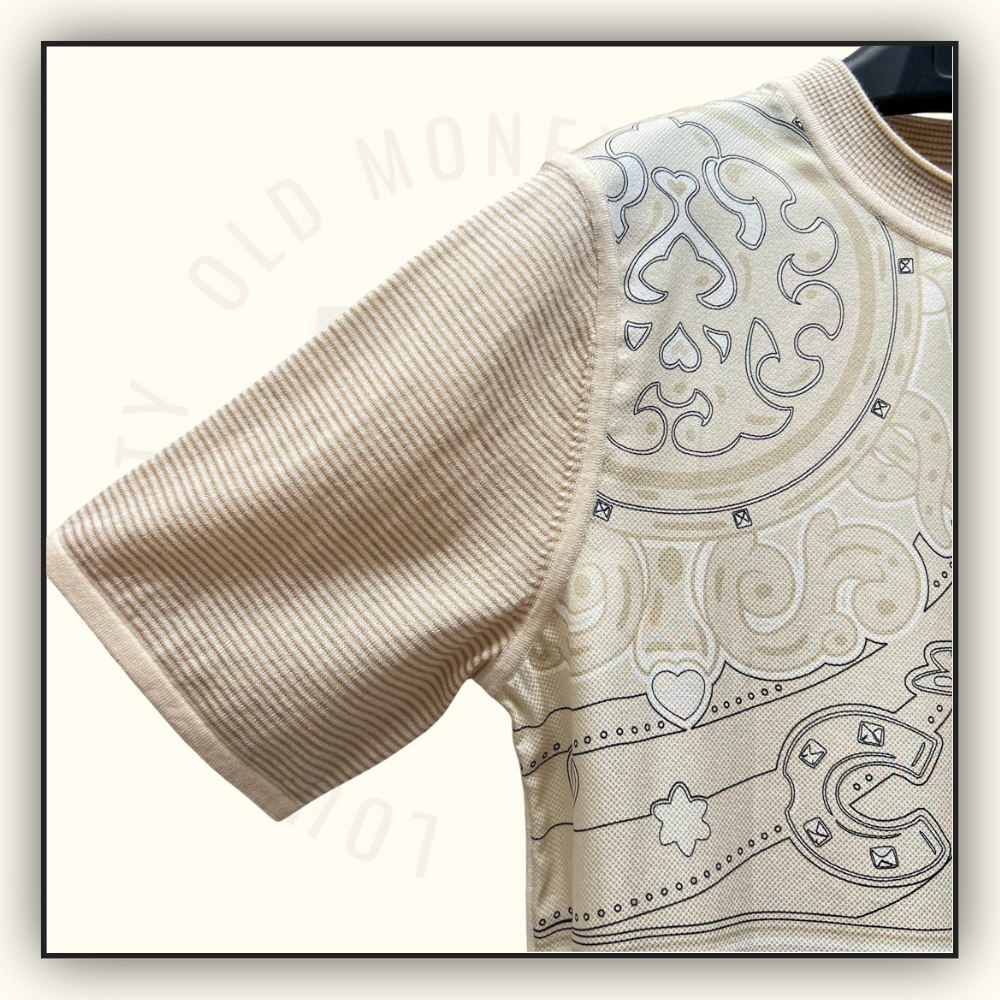 SILK KNIT SLEEVE TOP