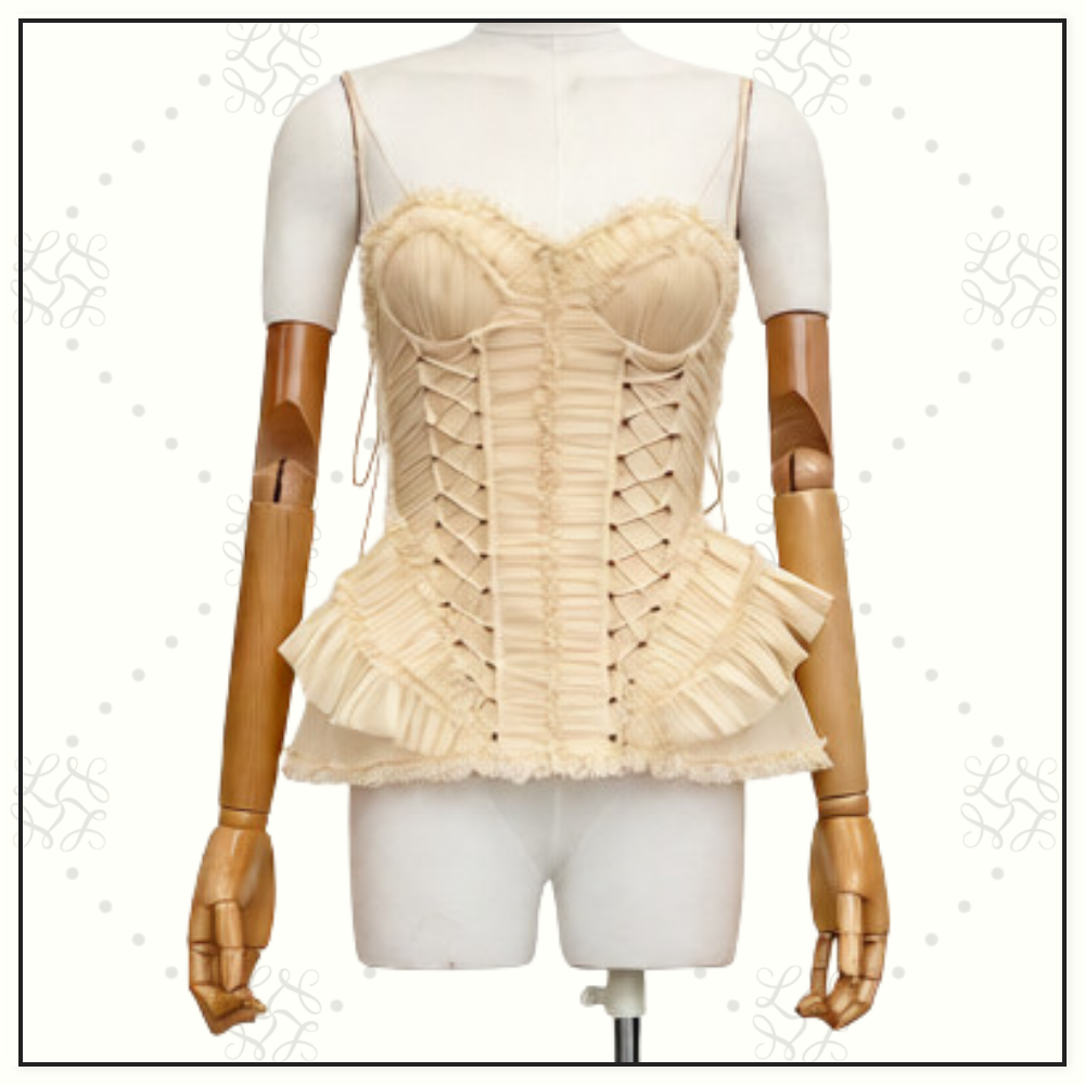 REBELLION FRAYED CORSET