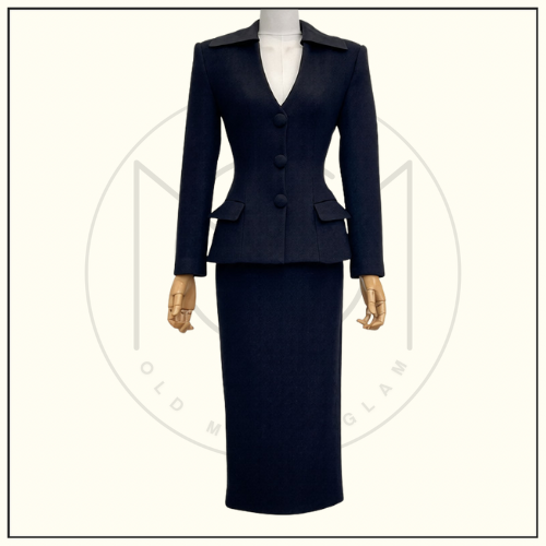 TAILORED BLAZER & MIDI SKIRT