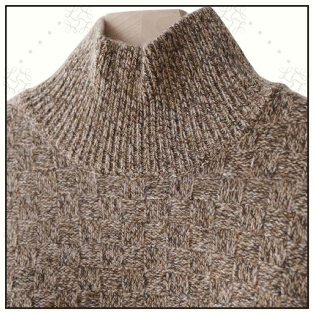 WOOL TAILORED SWEATER