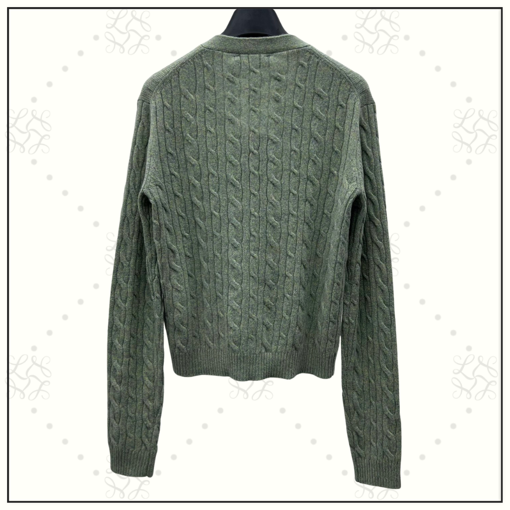 BABY CASHMERE CABLE KNIT CARDIGAN