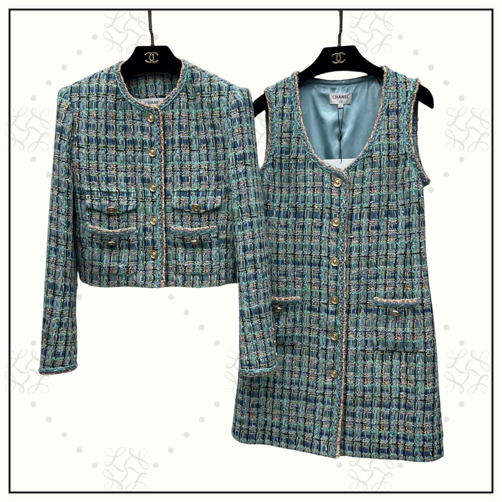 TWEED JACKET & MINI DRESS