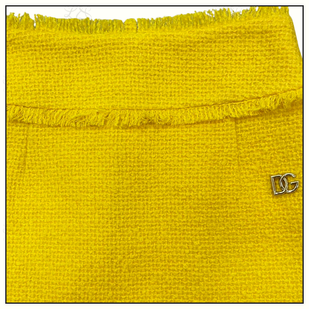 WOOL BLEND JACKET & MINI SKIRT