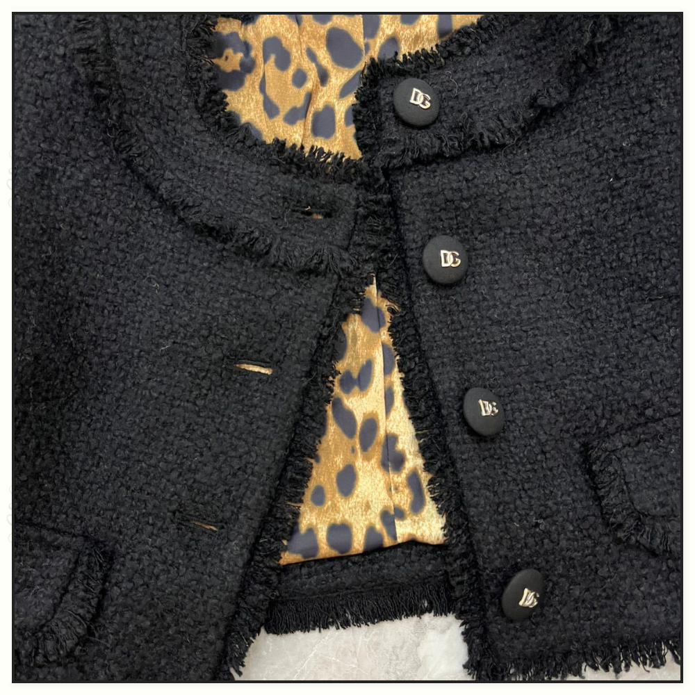 WOOL BLEND JACKET & MINI SKIRT