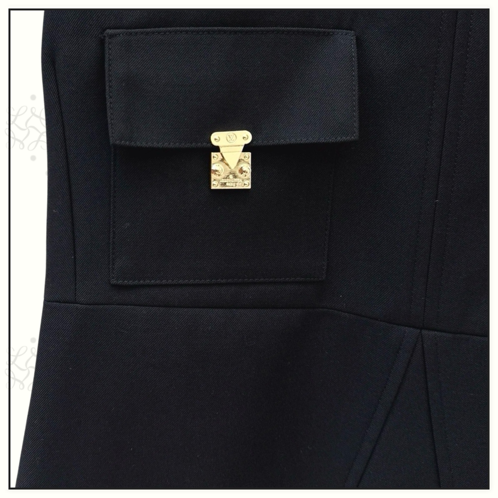 S LOCK POCKET MINI DRESS