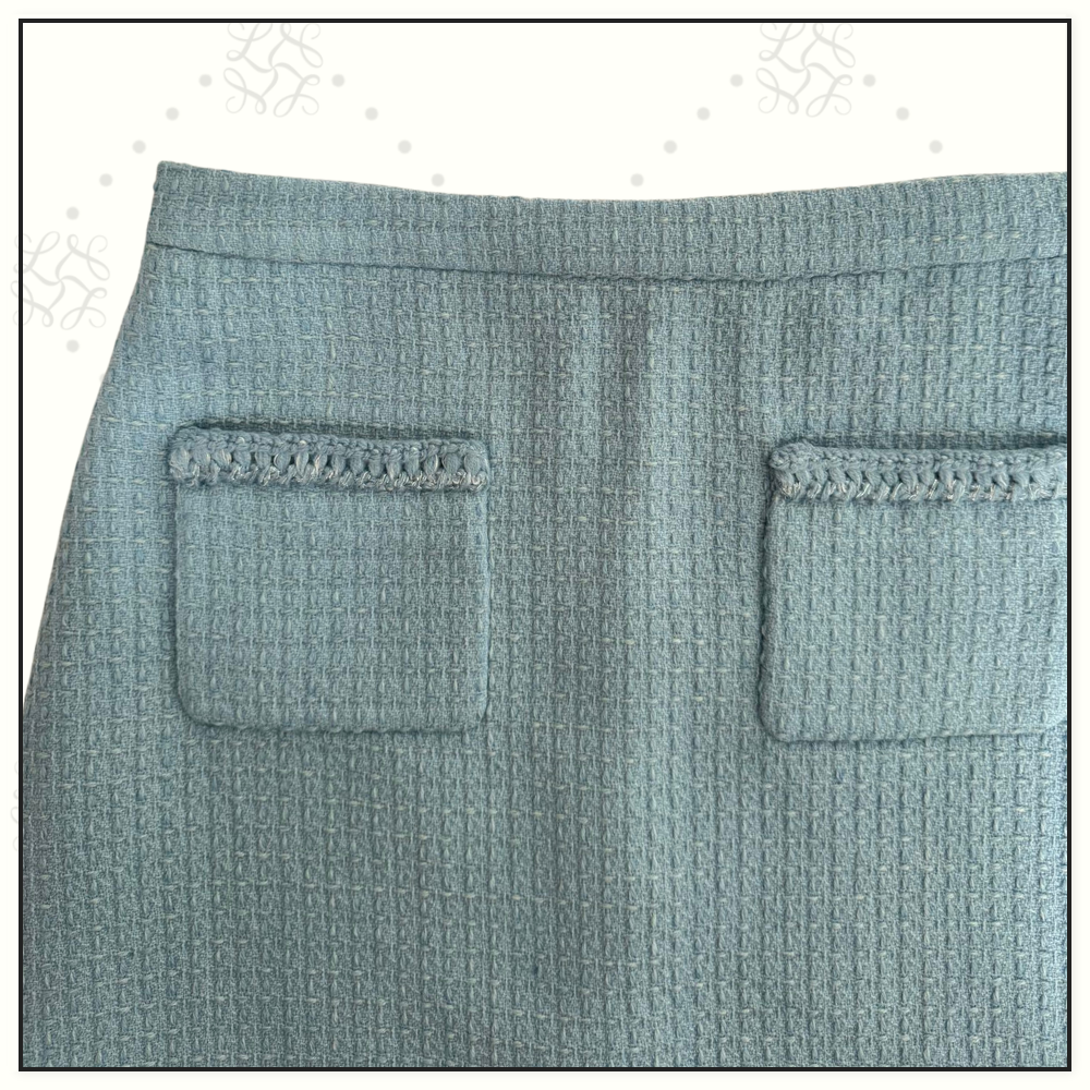 TWEED JACKET & MINI SKIRT