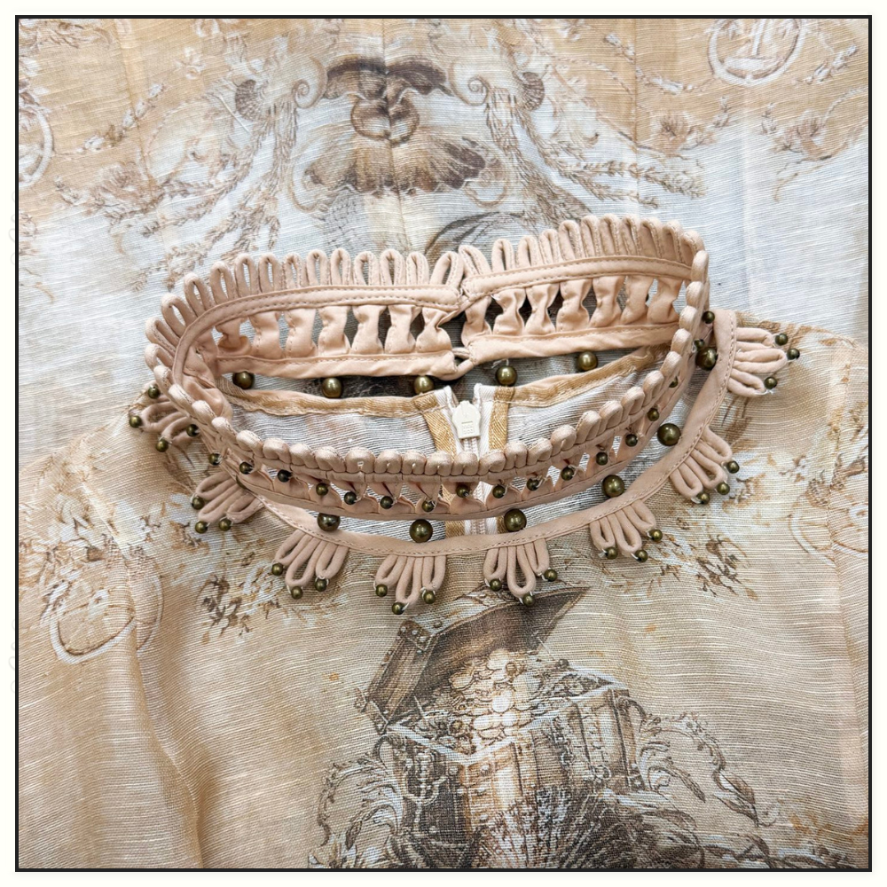 REBELLION BEADED TOP & SKIRT