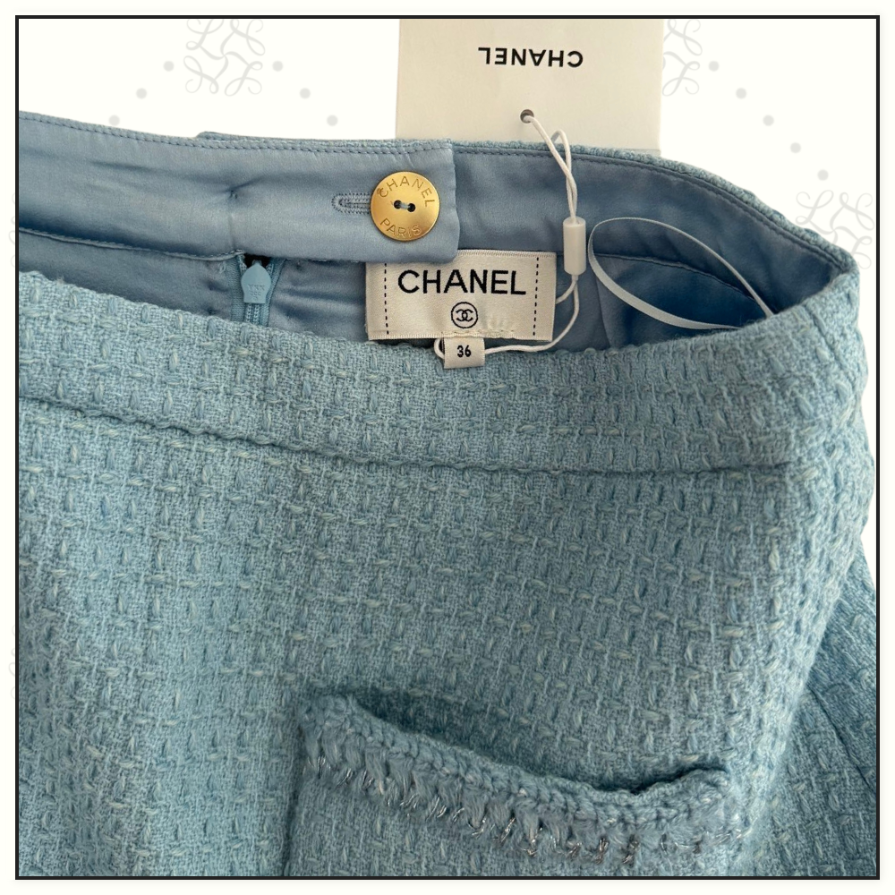 TWEED JACKET & MINI SKIRT