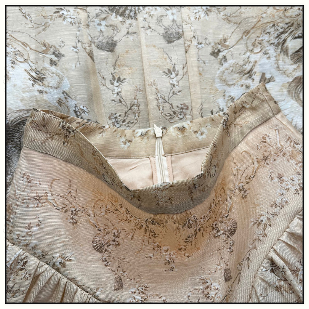 REBELLION BEADED TOP & SKIRT