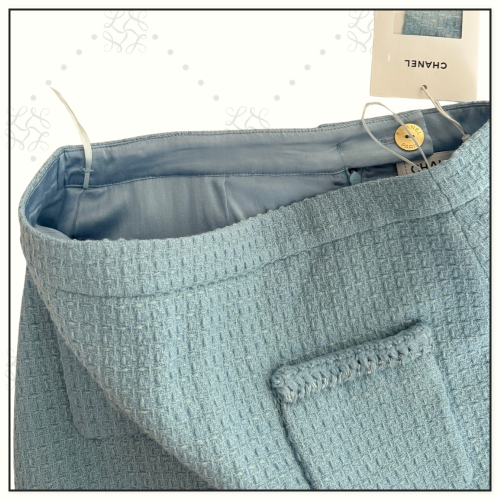 TWEED JACKET & MINI SKIRT