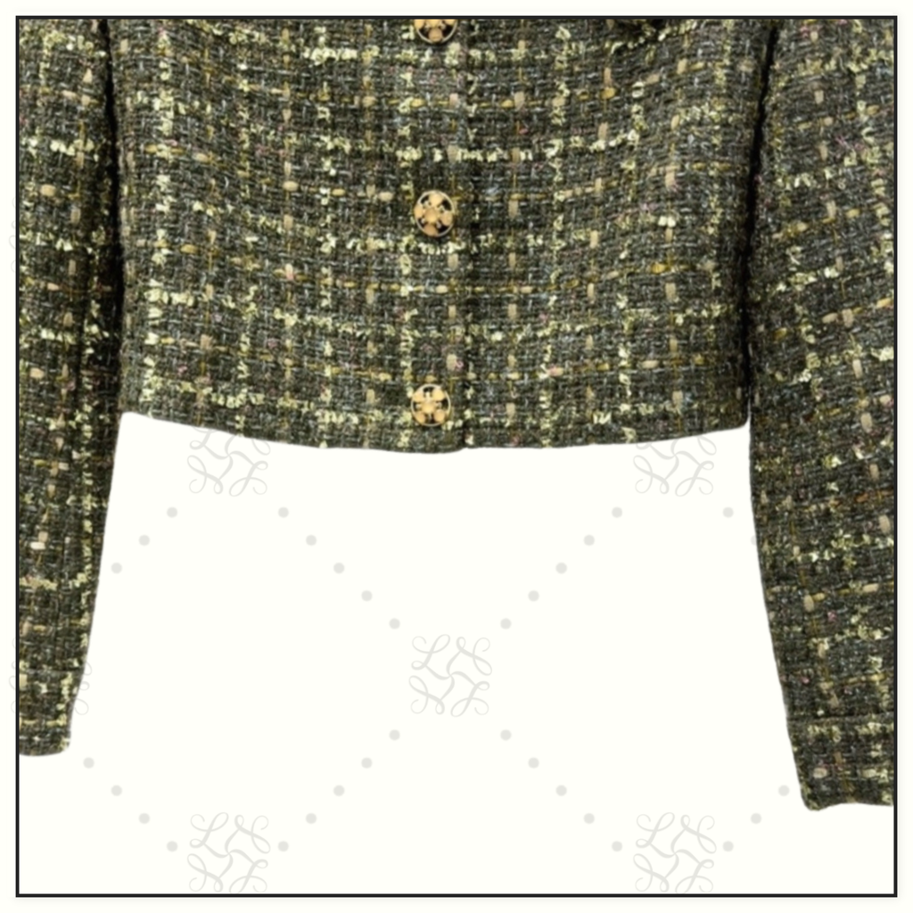 TWEED JACKET & MIDI SKIRT