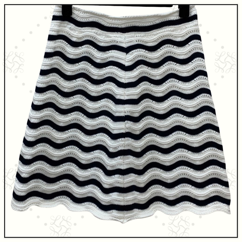 CROCHET CARDIGAN & MINI SKIRT