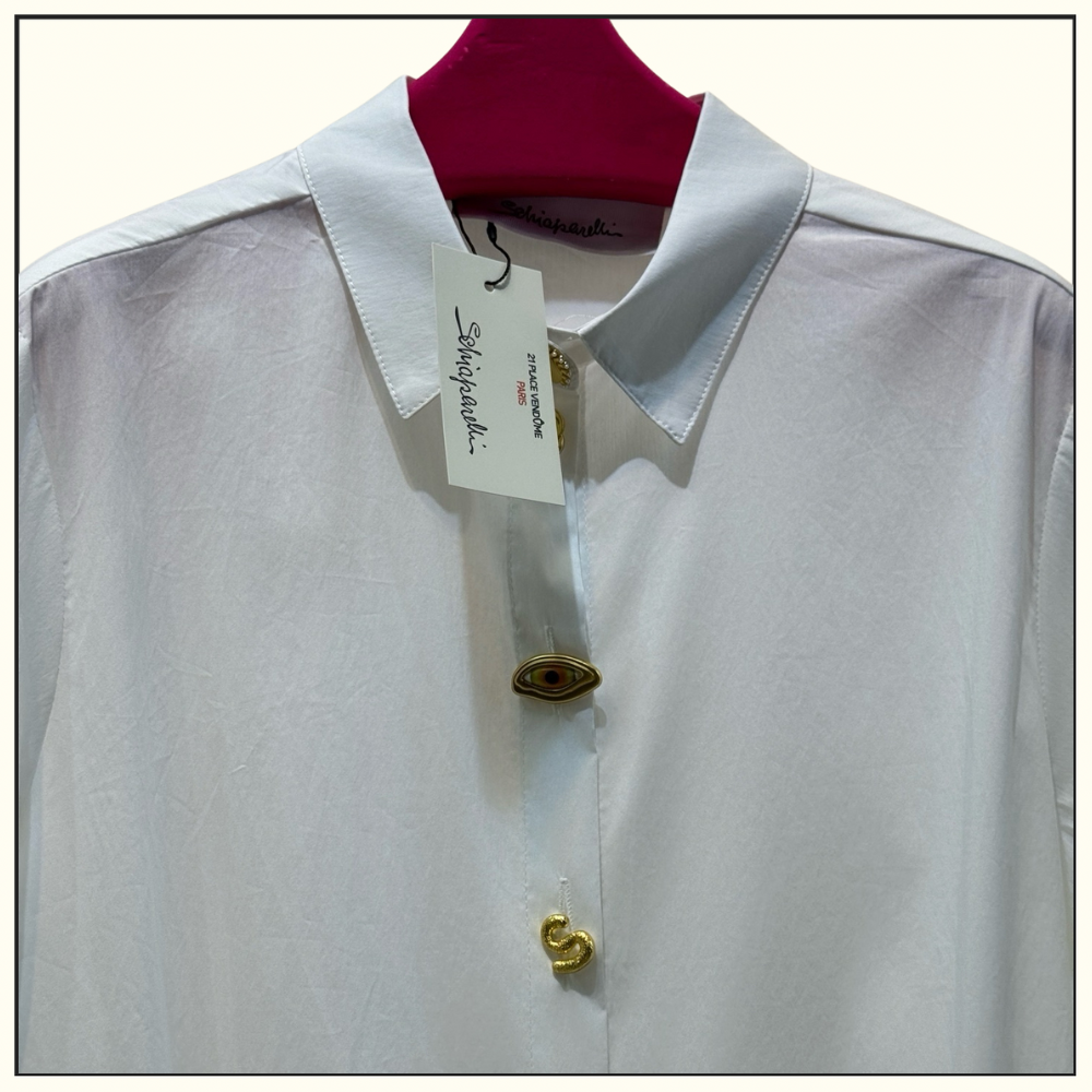 BALLOON SLEEVE SHIRT DRESS