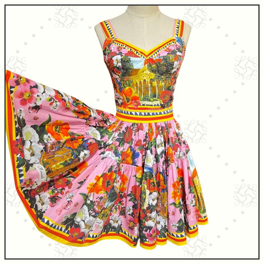 CORSET TOP & MINI SKIRT