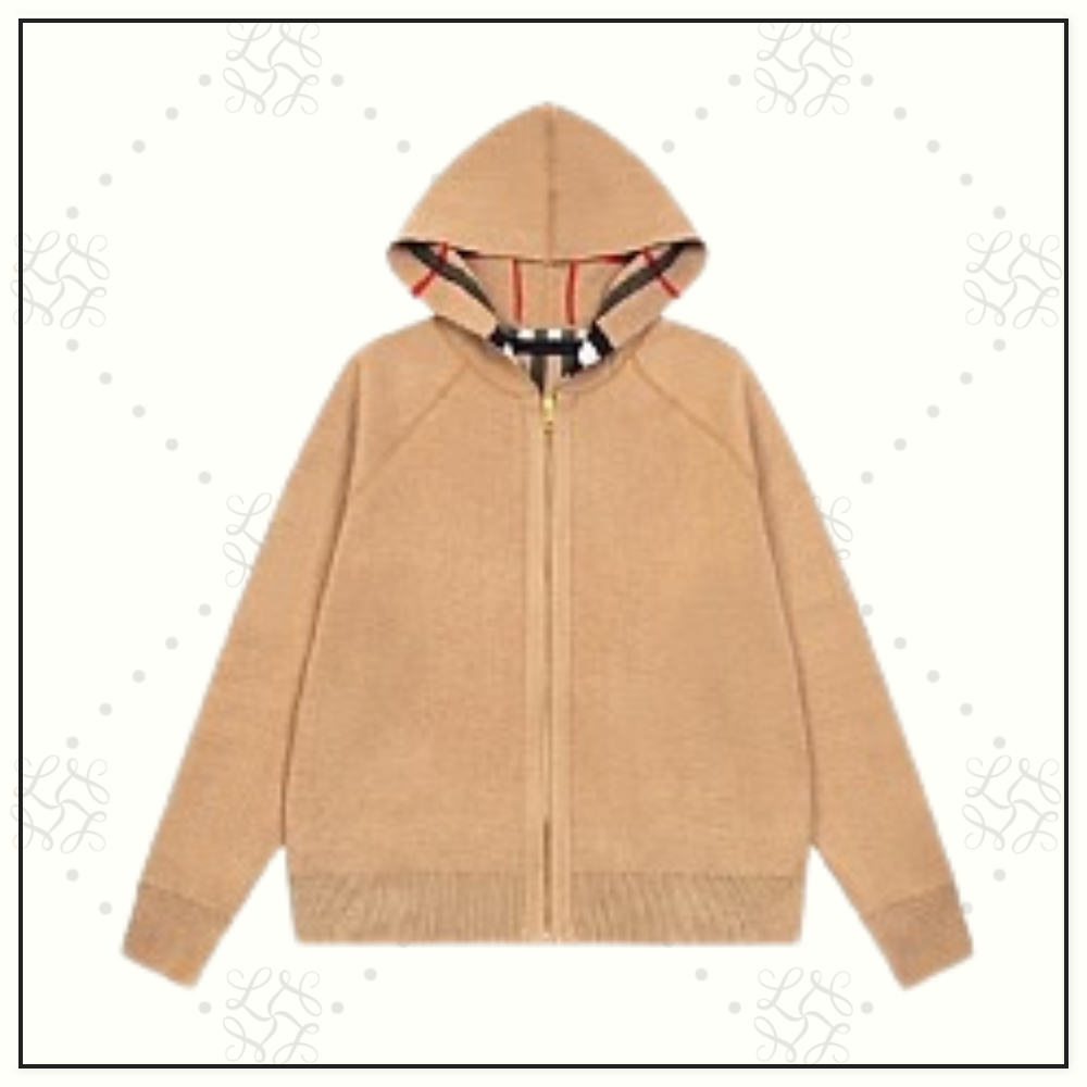 CASHMERE BLEND HOODIE