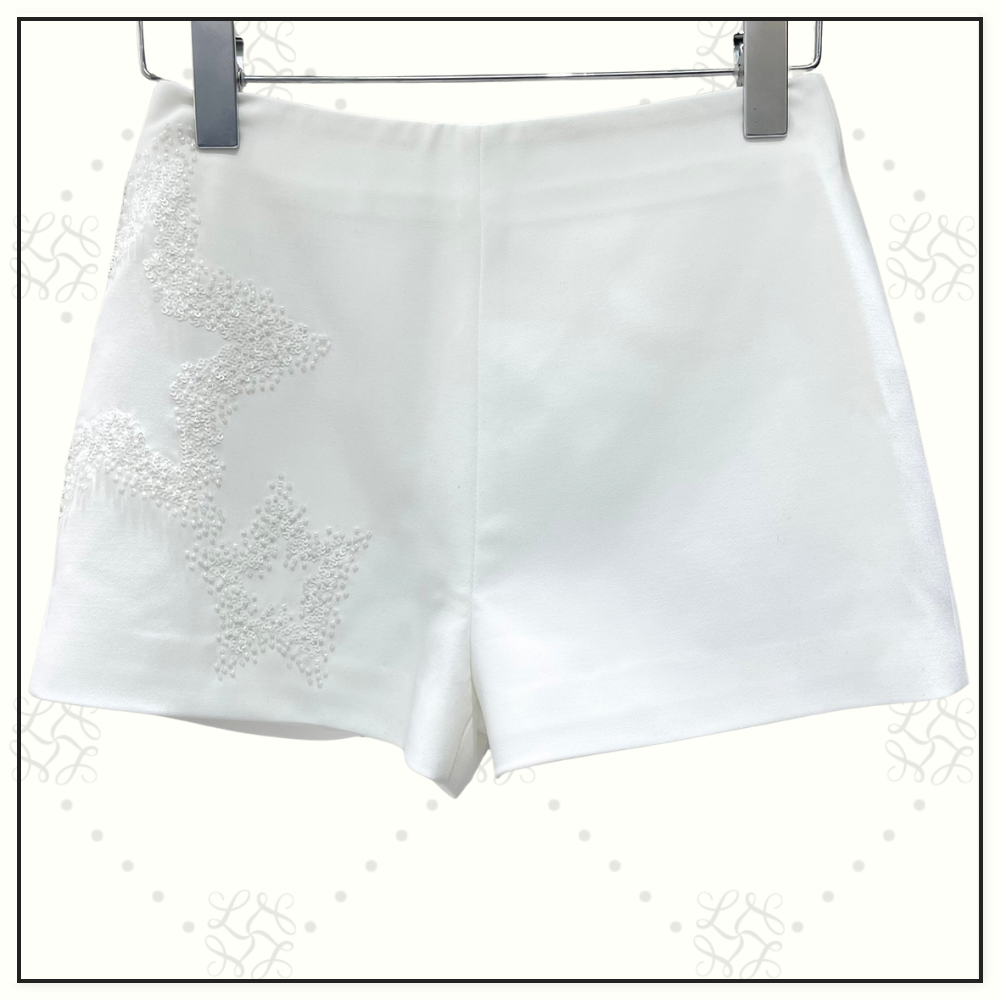 SEQUIN STAR EMBELLISHMENTS CROPPED BLAZER & SHORT