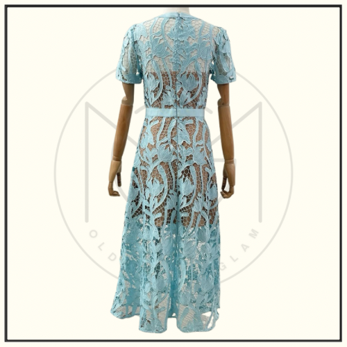LACE MIDI DRESS