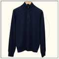 CASHMERE HALF ZIP SWEATER