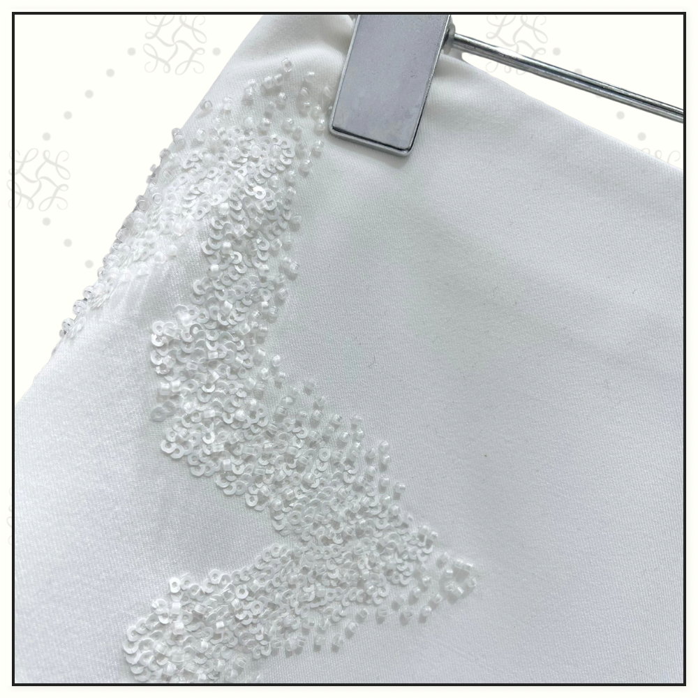 SEQUIN STAR EMBELLISHMENTS CROPPED BLAZER & SHORT