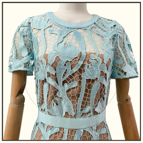 LACE MIDI DRESS