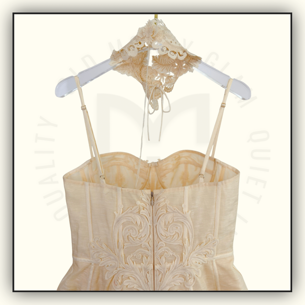 REBELLION FILIGREE MINI DRESS