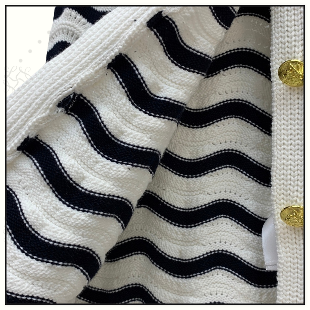 CROCHET CARDIGAN & MINI SKIRT