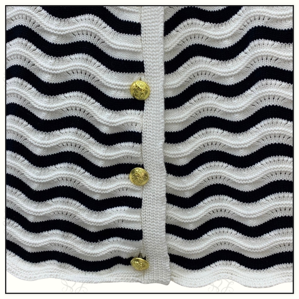 CROCHET CARDIGAN & MINI SKIRT