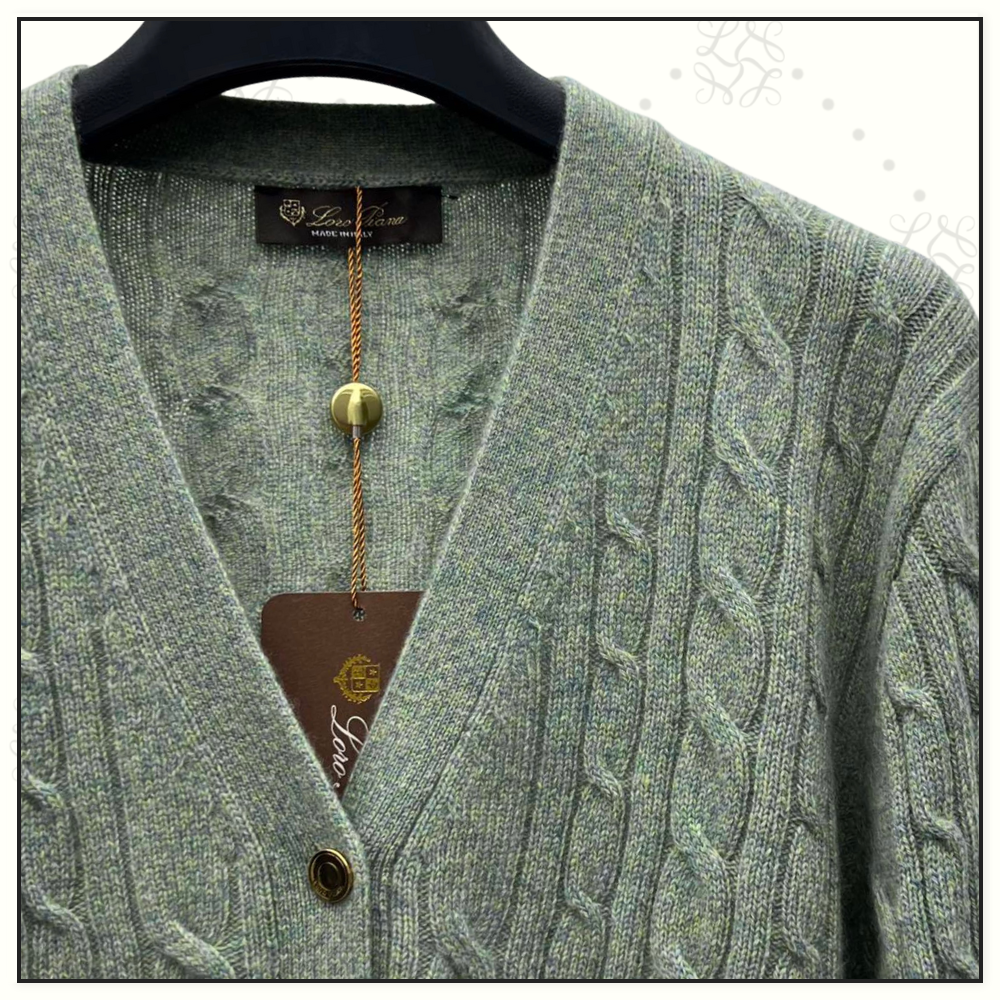 BABY CASHMERE CABLE KNIT CARDIGAN