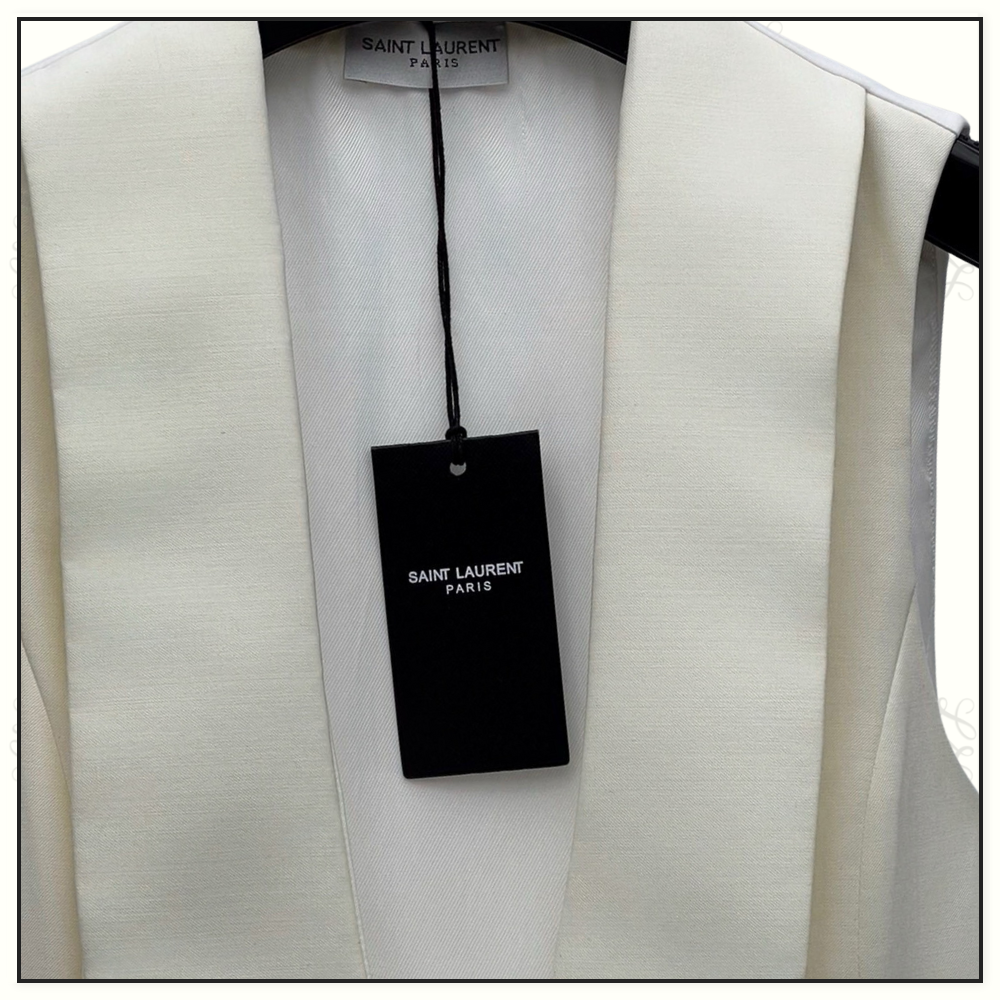 WOOL SILK SINGLE BREASTED WAISTCOAT