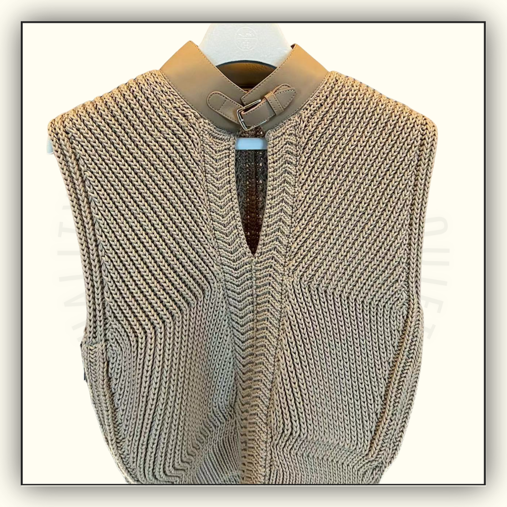 KNIT SWEATER VEST