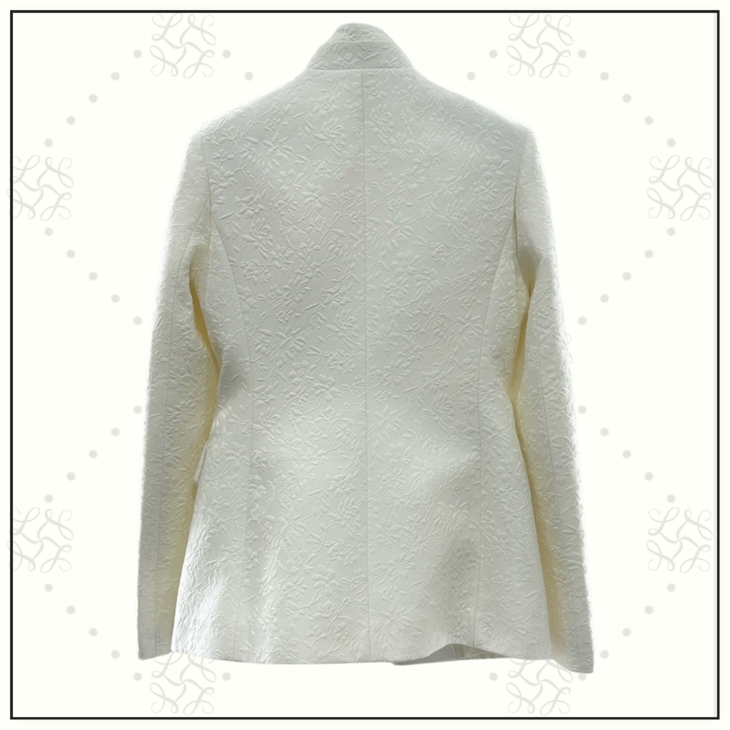 TAILORED JACQUARD BLAZER WITH WAISTCOAT  & TROUSERS