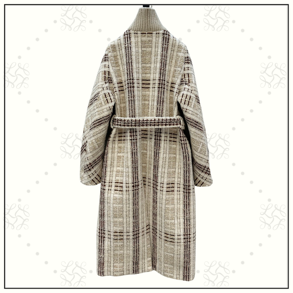 VIRGIN WOOL CASHMERE SILK SYD COAT
