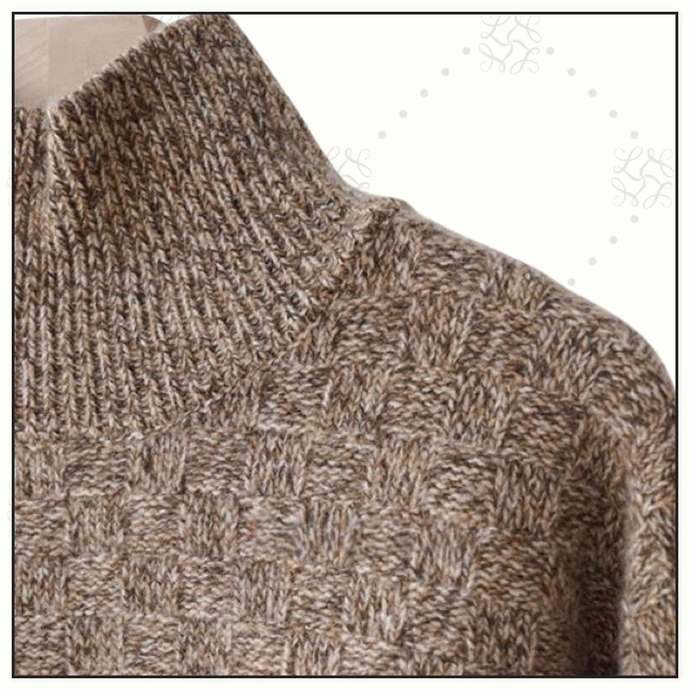 WOOL TAILORED SWEATER