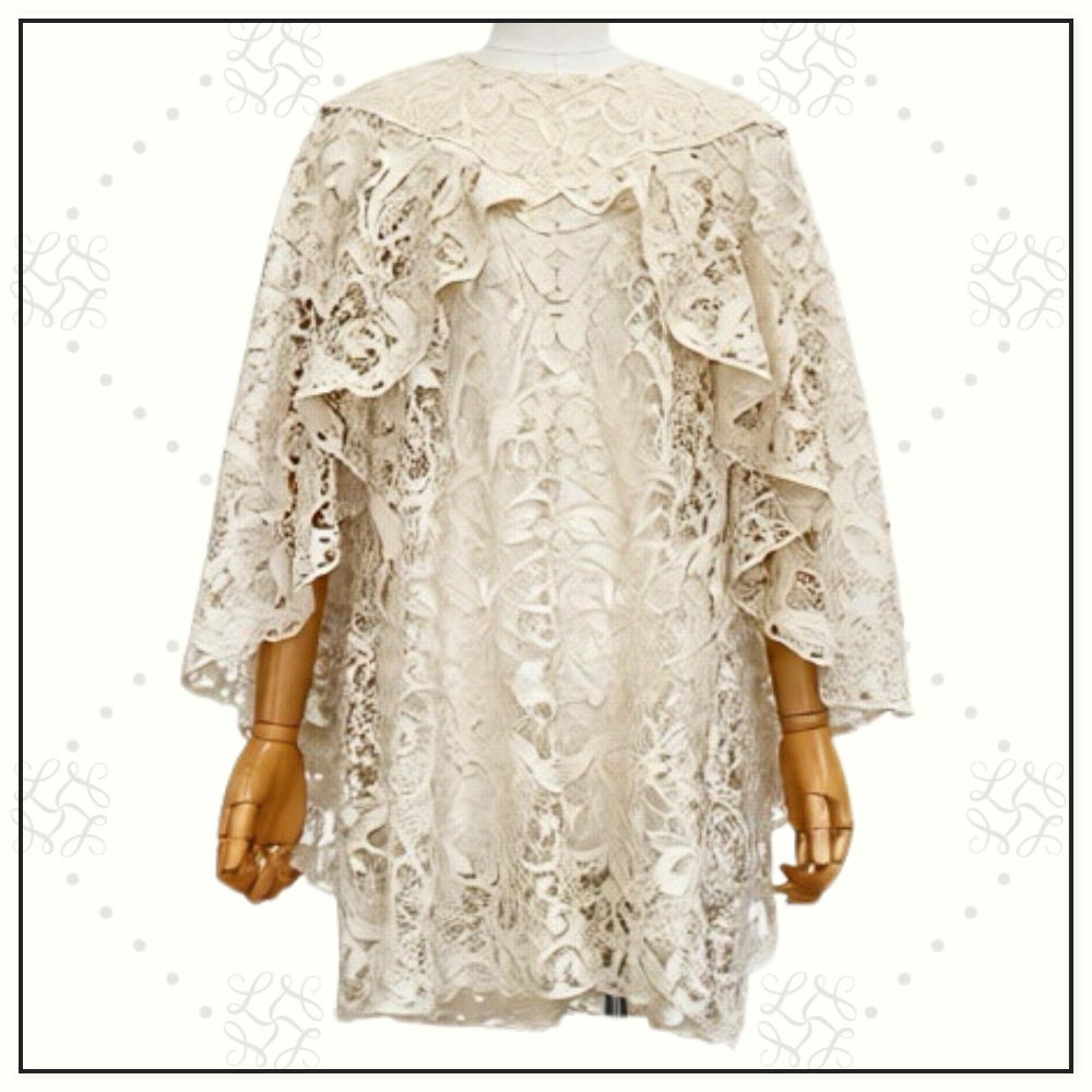 MEMENTO BIRD LACE MINI DRESS