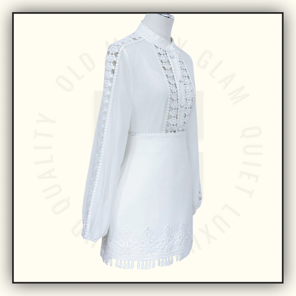 STARDUST TRIM SHIRT & MINI SKIRT