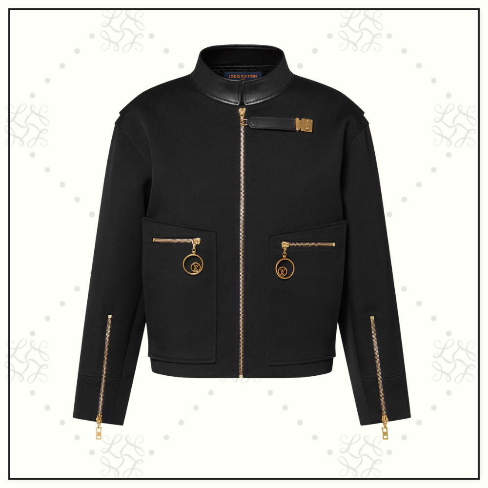 S LOCK ZIP JACKET & MINI SKIRT