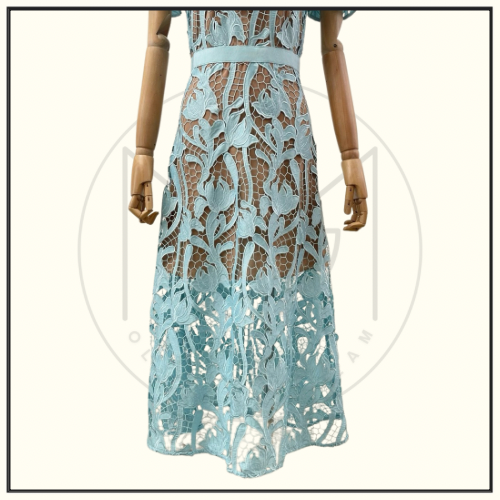 LACE MIDI DRESS