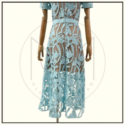 LACE MIDI DRESS