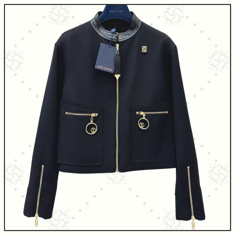 S LOCK ZIP JACKET & MINI SKIRT