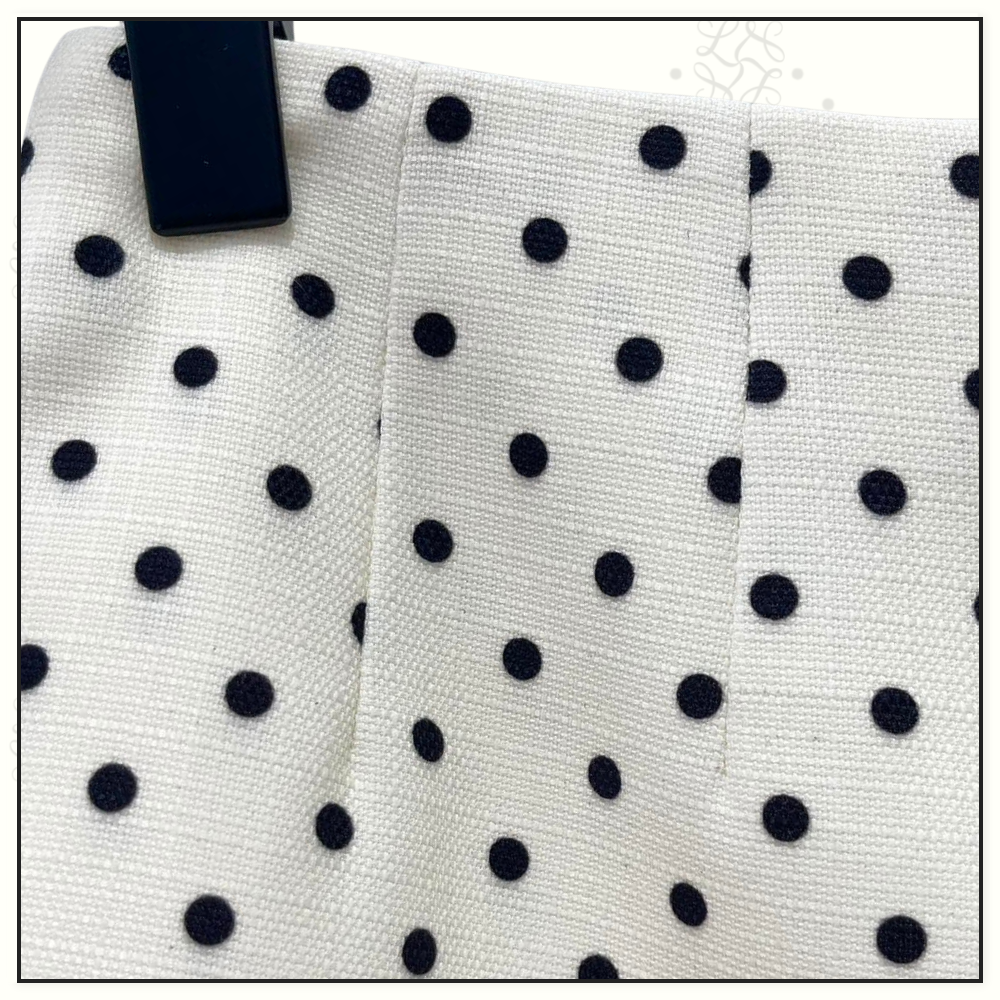 POLKA DOT PRINT JACKET & SHORT