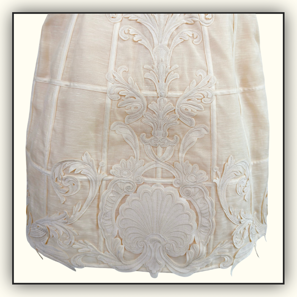 REBELLION FILIGREE MINI DRESS