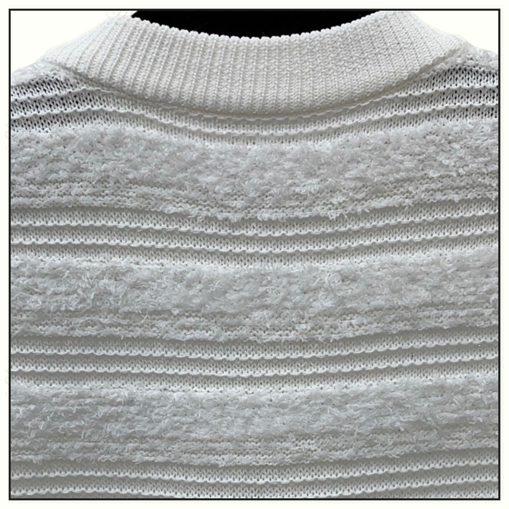 STRIPE KNIT CARDIGAN