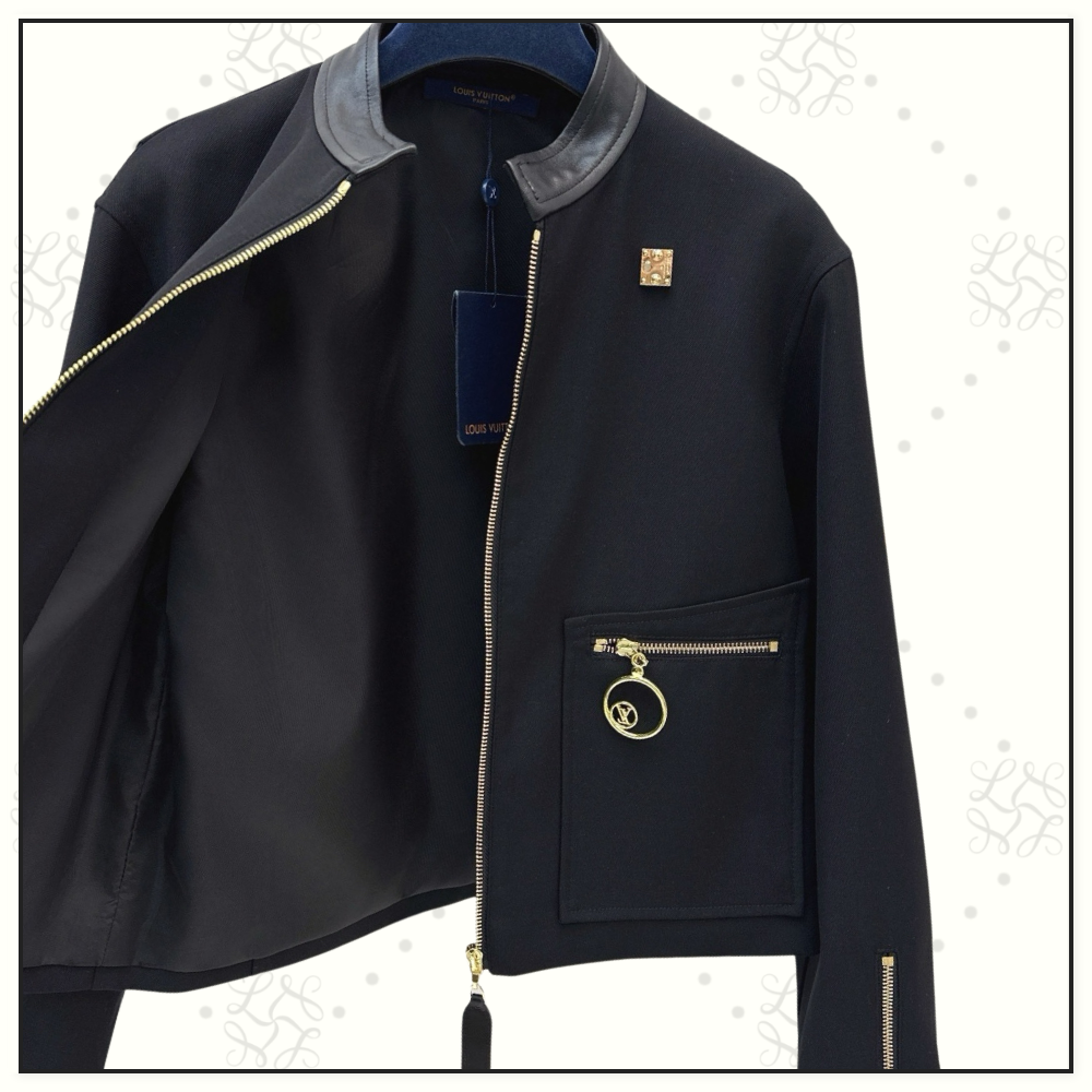 S LOCK ZIP JACKET & MINI SKIRT