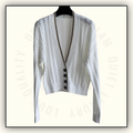 KNITWEAR V NECK CARDIGAN