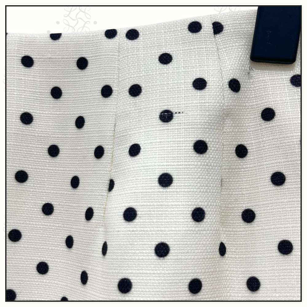 POLKA DOT PRINT JACKET & SHORT