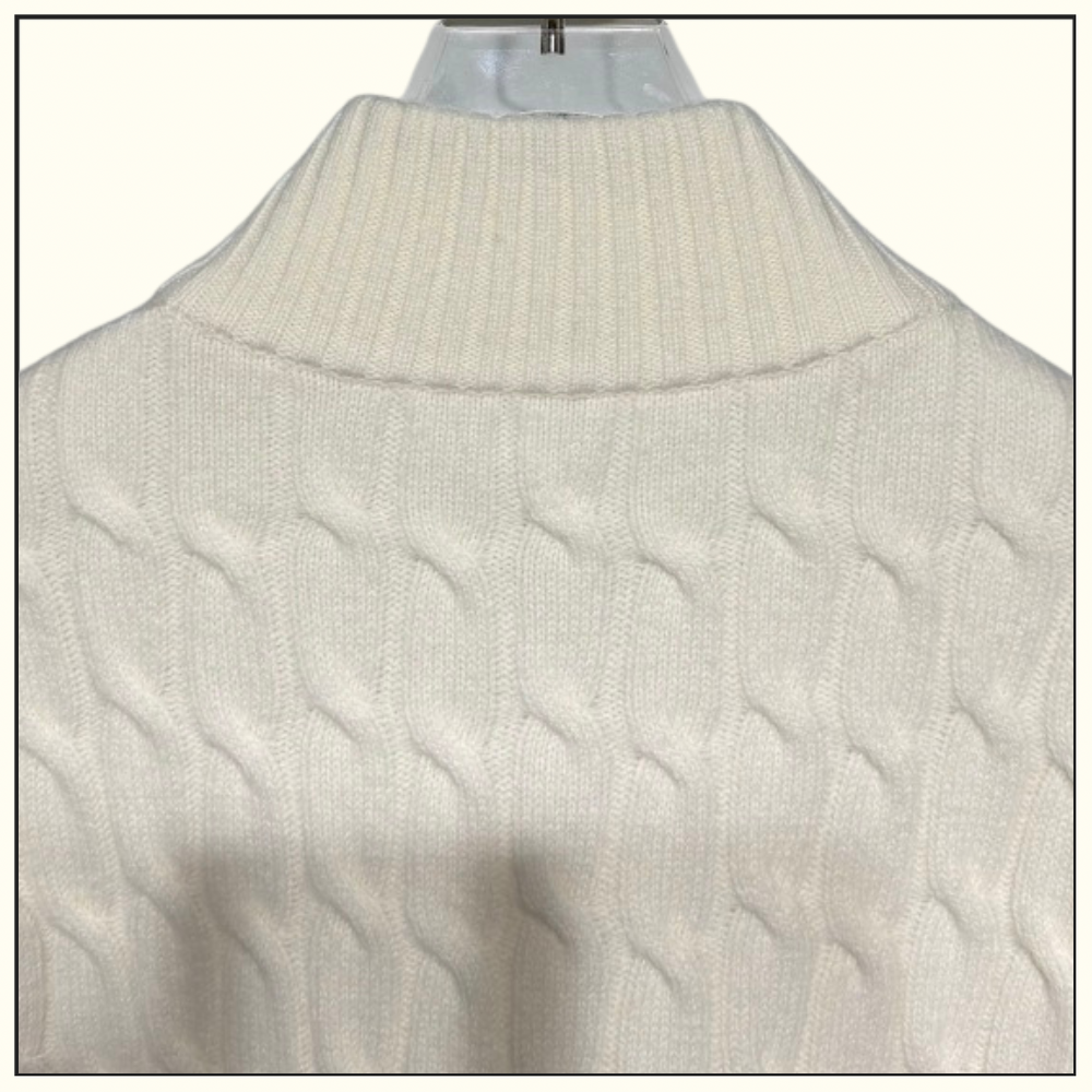 WOOL KNIT CARDIGAN