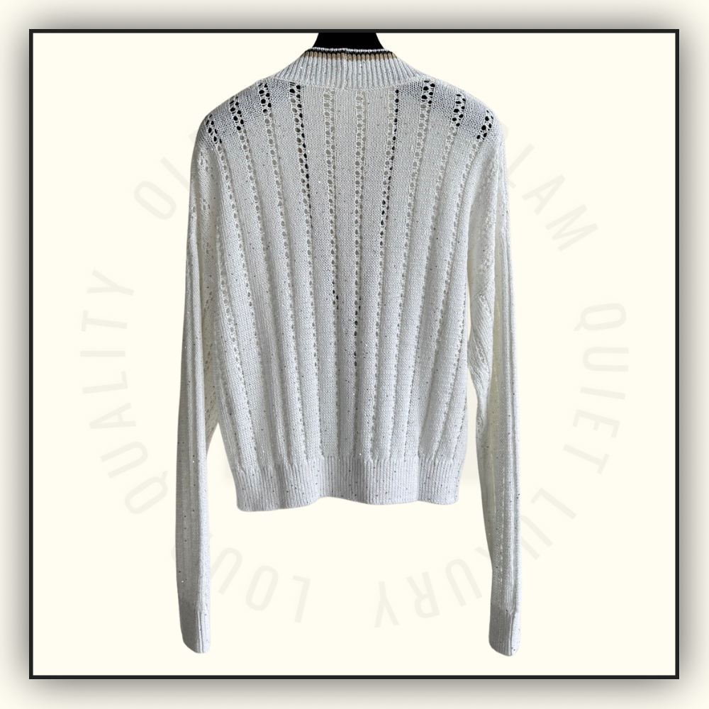 KNITWEAR V NECK CARDIGAN